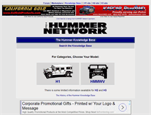 Tablet Screenshot of hummerknowledgebase.com